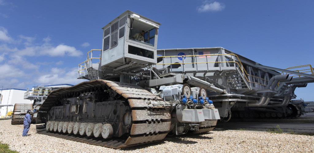 NASA Deploys Giant Crawler For Rocket Move | Breakbulk Americas