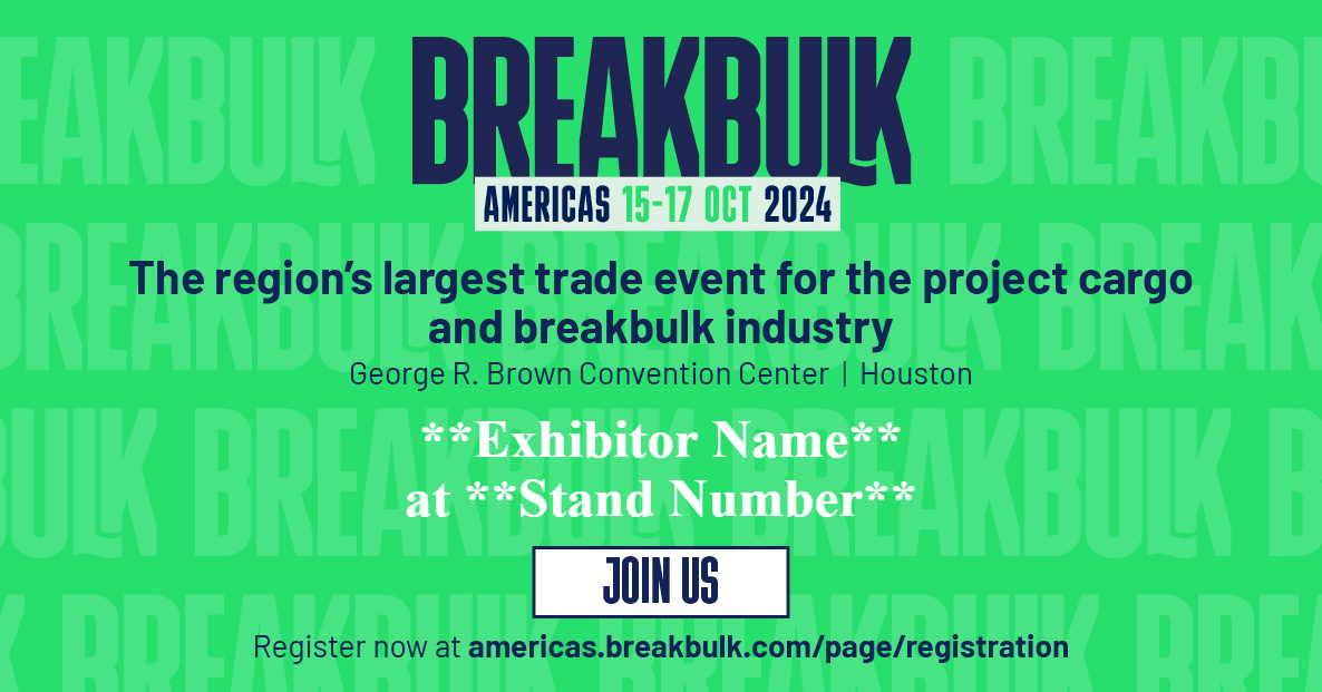 Exhibitor Assets Breakbulk Americas