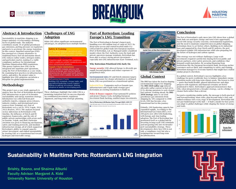 Sustainability in Maritime Ports Rotterdams LNG Integration