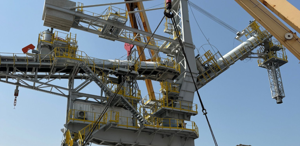 Martrade, Drewes Handle Jubail Shiploader Delivery