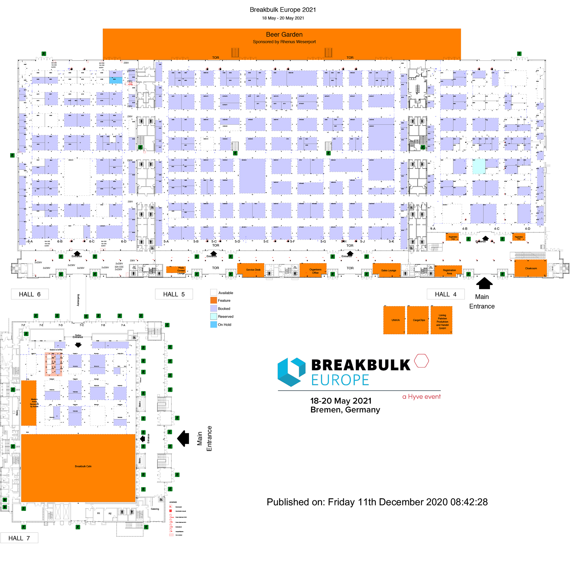 Breakbulk Europe - Floor Plan