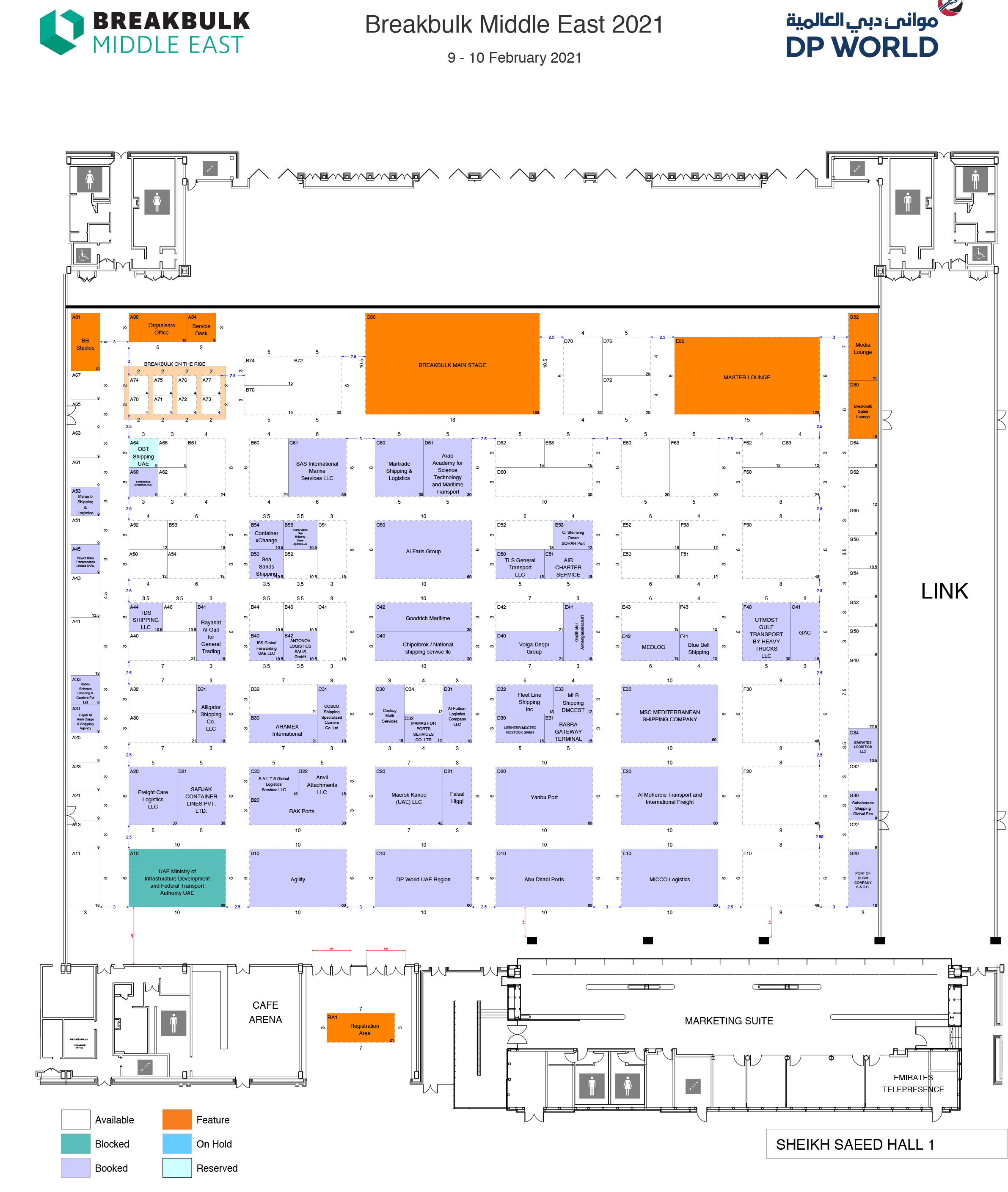 Breakbulk Middle East - Floor Plan