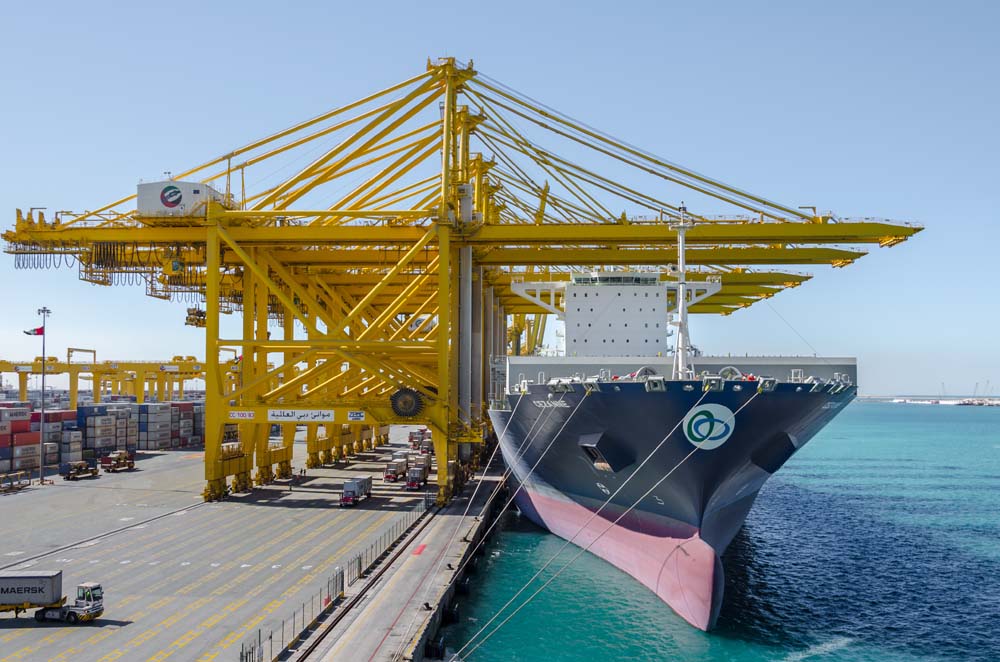 Dubai's Jebel Ali Port is the key centre for Expo 2020 project cargo.
