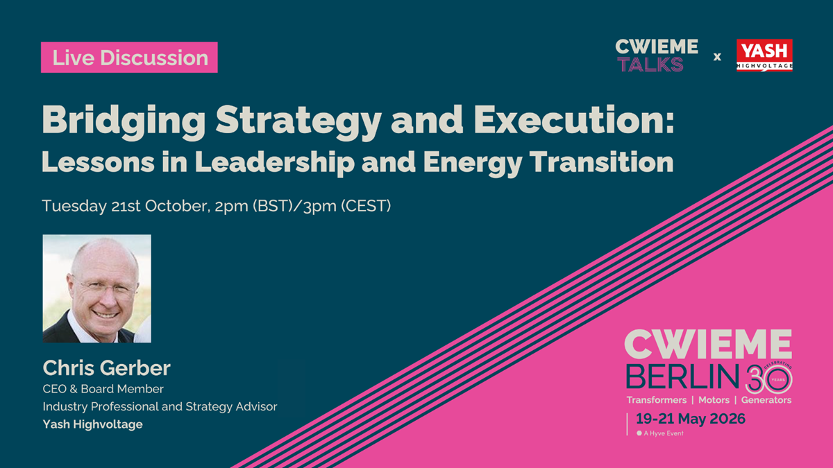 CWIEME Talks: Chris Gerber on Growth, Collaboration, and the Future of the Transforme