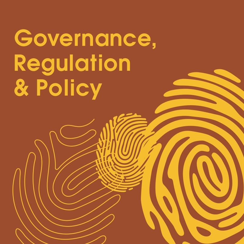 Governance, regulation and policy