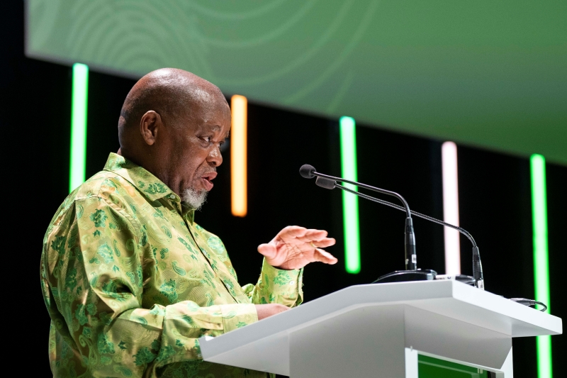 Apelo do Ministro Mantashe à unidade e à ação coletiva