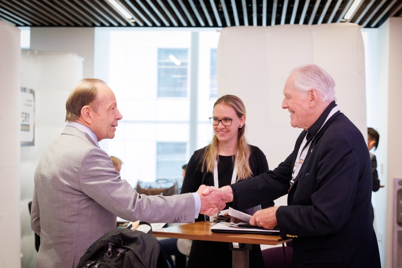 Connect with decision-makers