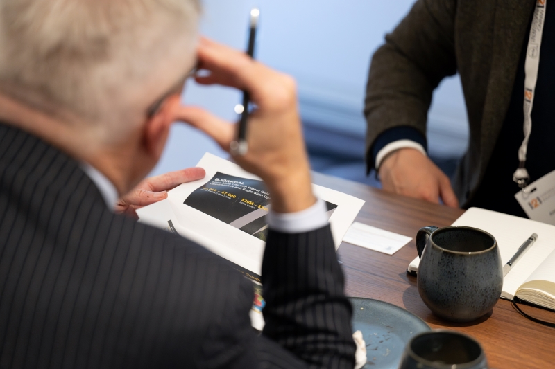 Connect with decision-makers across the globe