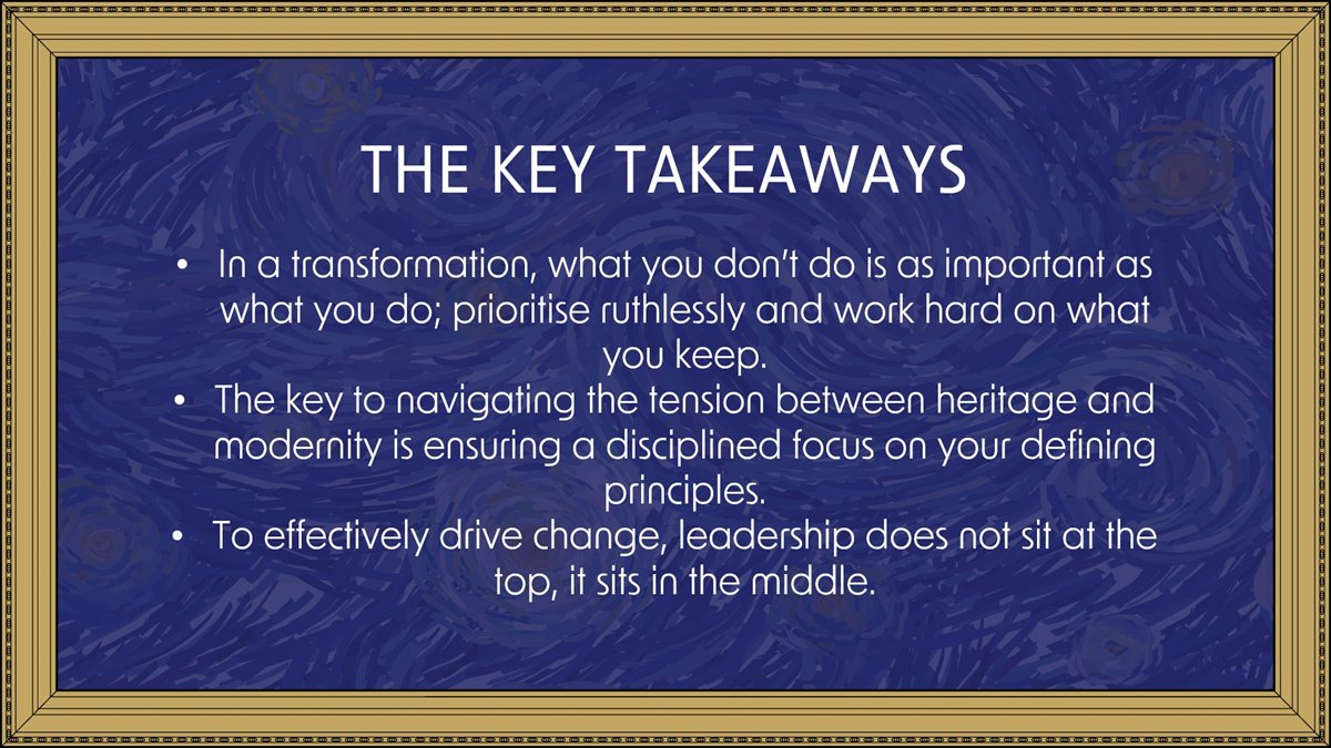 Leading through Radical Pivots That Paid Off