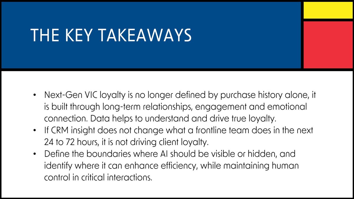 Next-Gen VIC Loyalty Harnessing Data to Anticipate and Delight