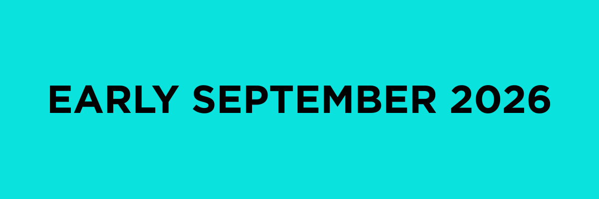 Early September 2026